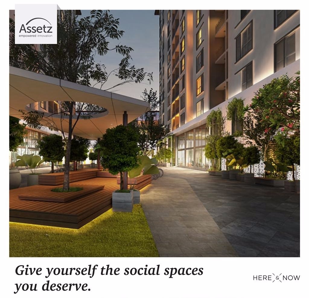 Give yourself the social spaces you deserve at Assetz Here and Now